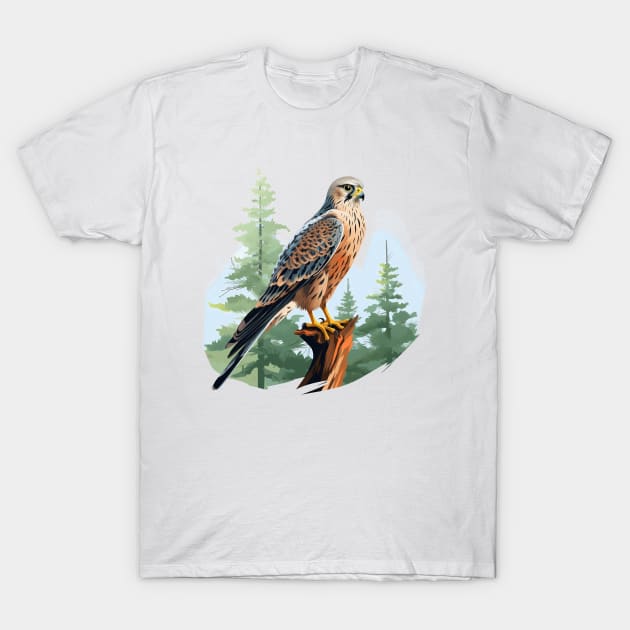 Kestrel T-Shirt by zooleisurelife